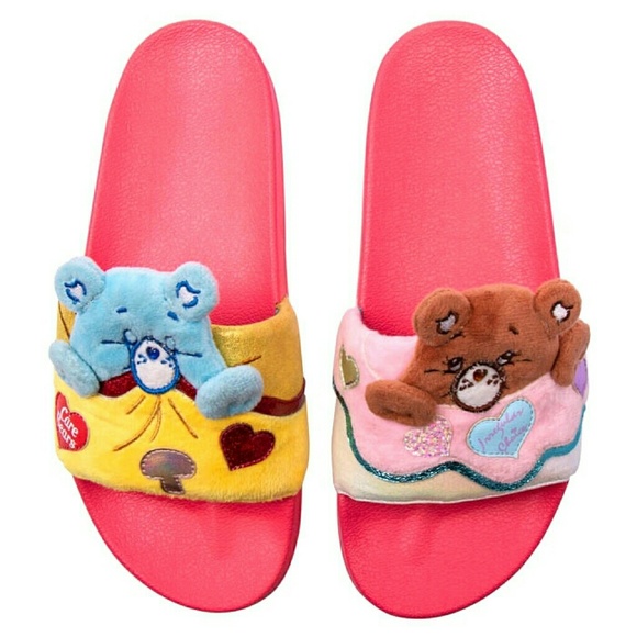 Irregular Choice Care Bears Need a Hug Slides - Picture 2 of 5